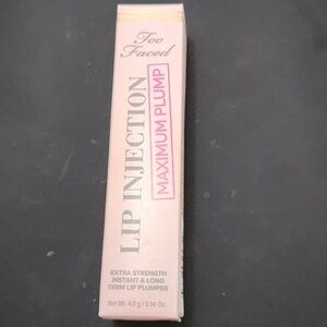 Too Faced Lip Injection Maximum Plump Lip Plumper Original 0.14 oz. NEW